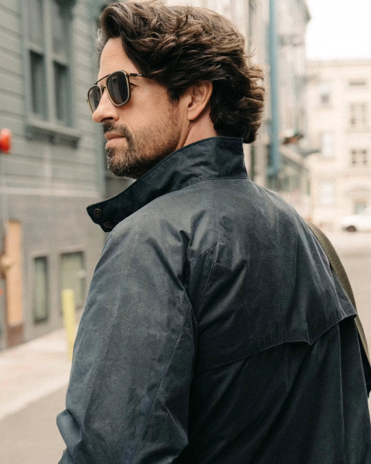 Waxed Harrington Jacket