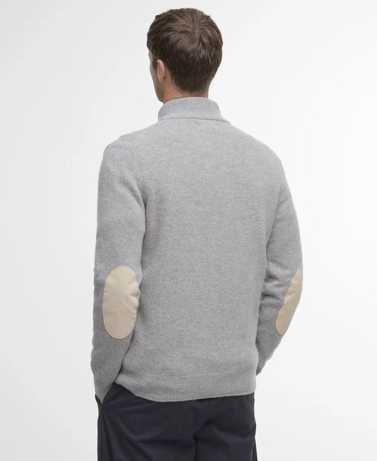Essential Patch Half Zip Sweater