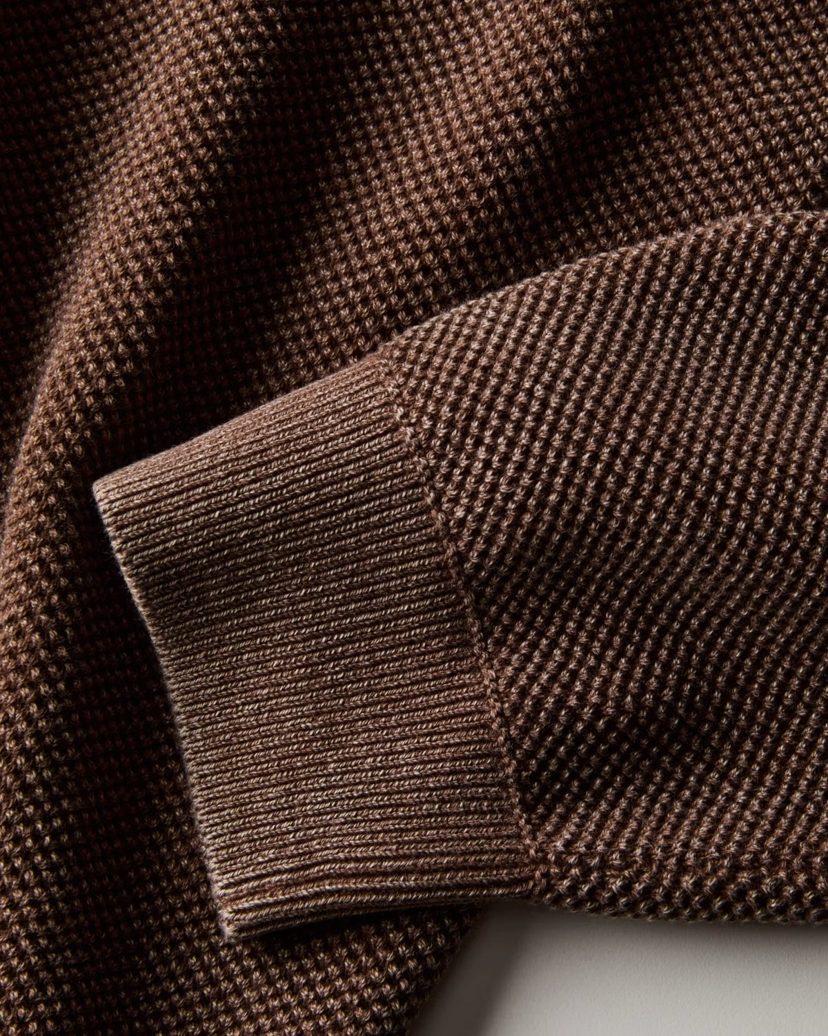 Garment Dyed Cotton Crewneck Sweater