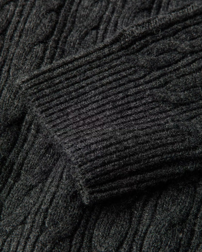 EasyCash Merino Cable Knit Sweater