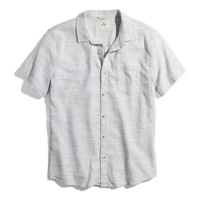 Classic Stretch Selvage Short Sleeve Shirt