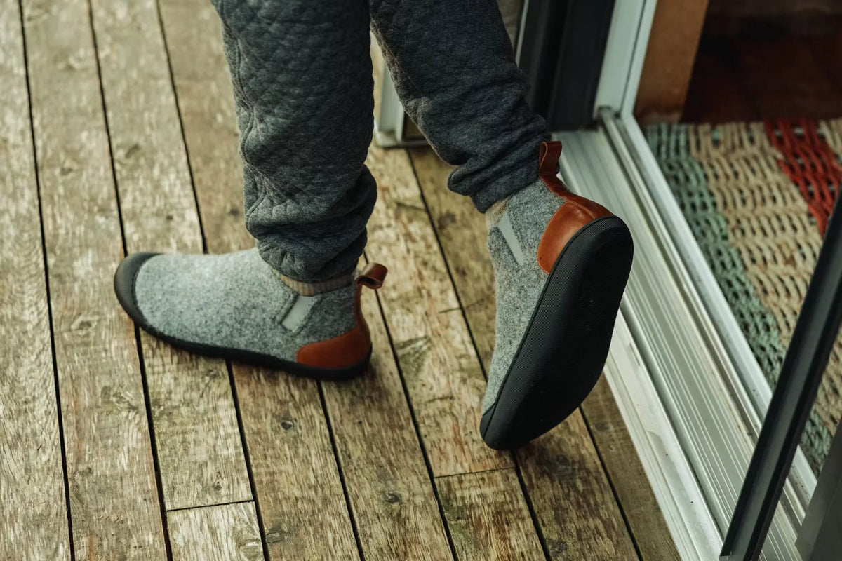 Wool Outdoor Slipper Boot