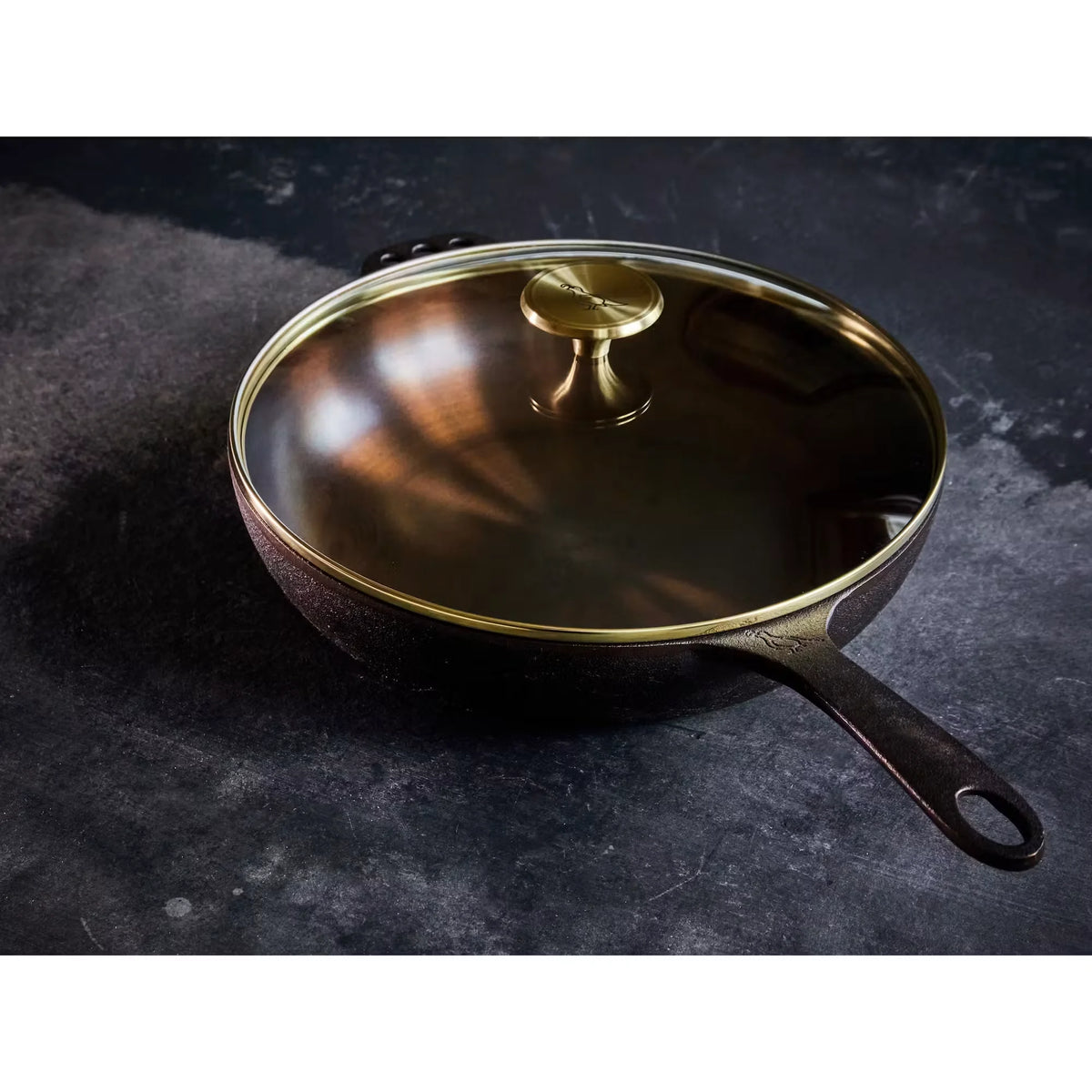 No. 11 Deep Skillet with Glass Lid