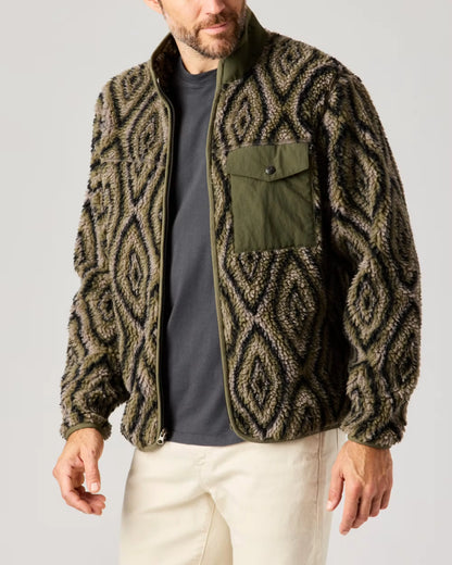 Retro Pile Fleece Jacket