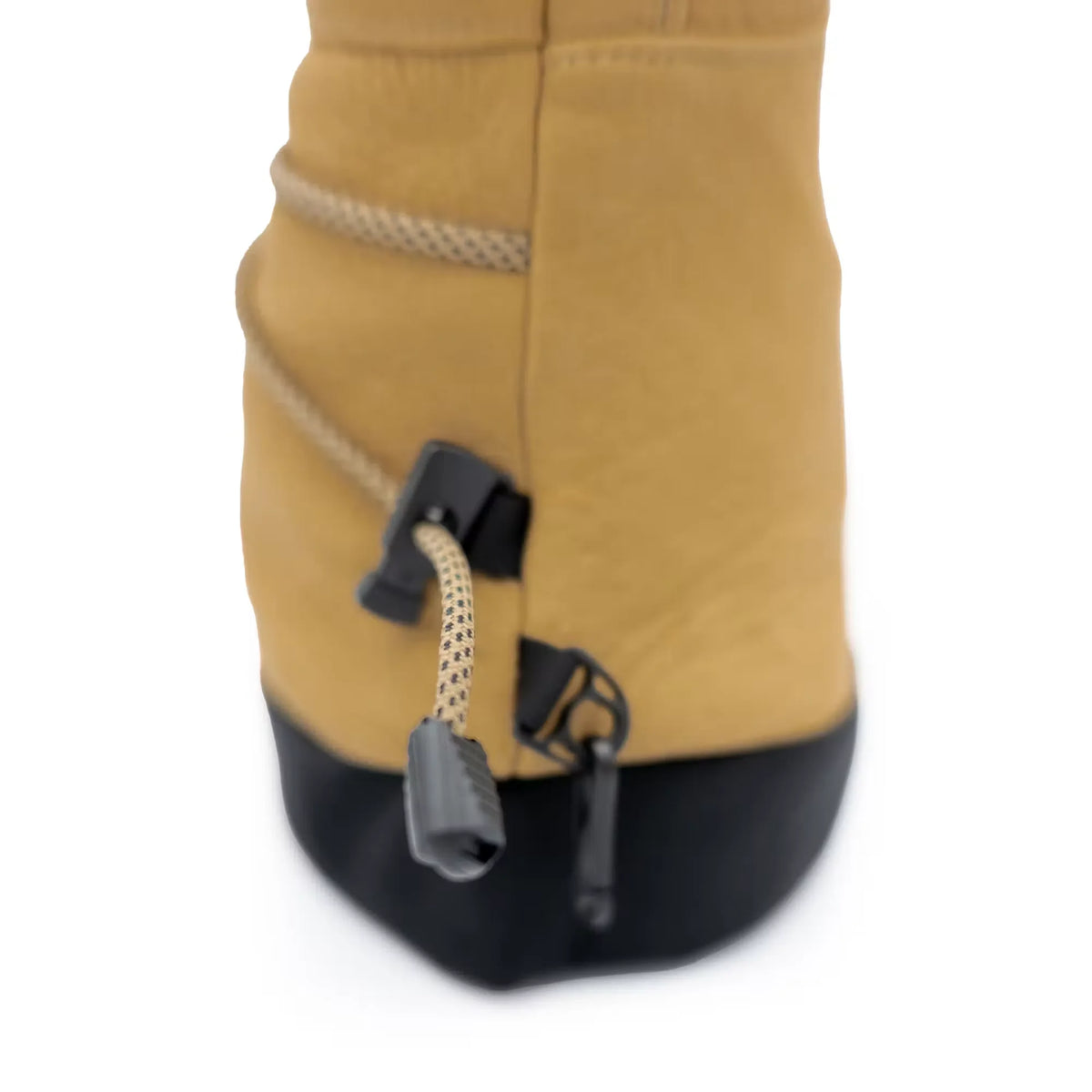 Caribou Wool Lined Leather Mitt