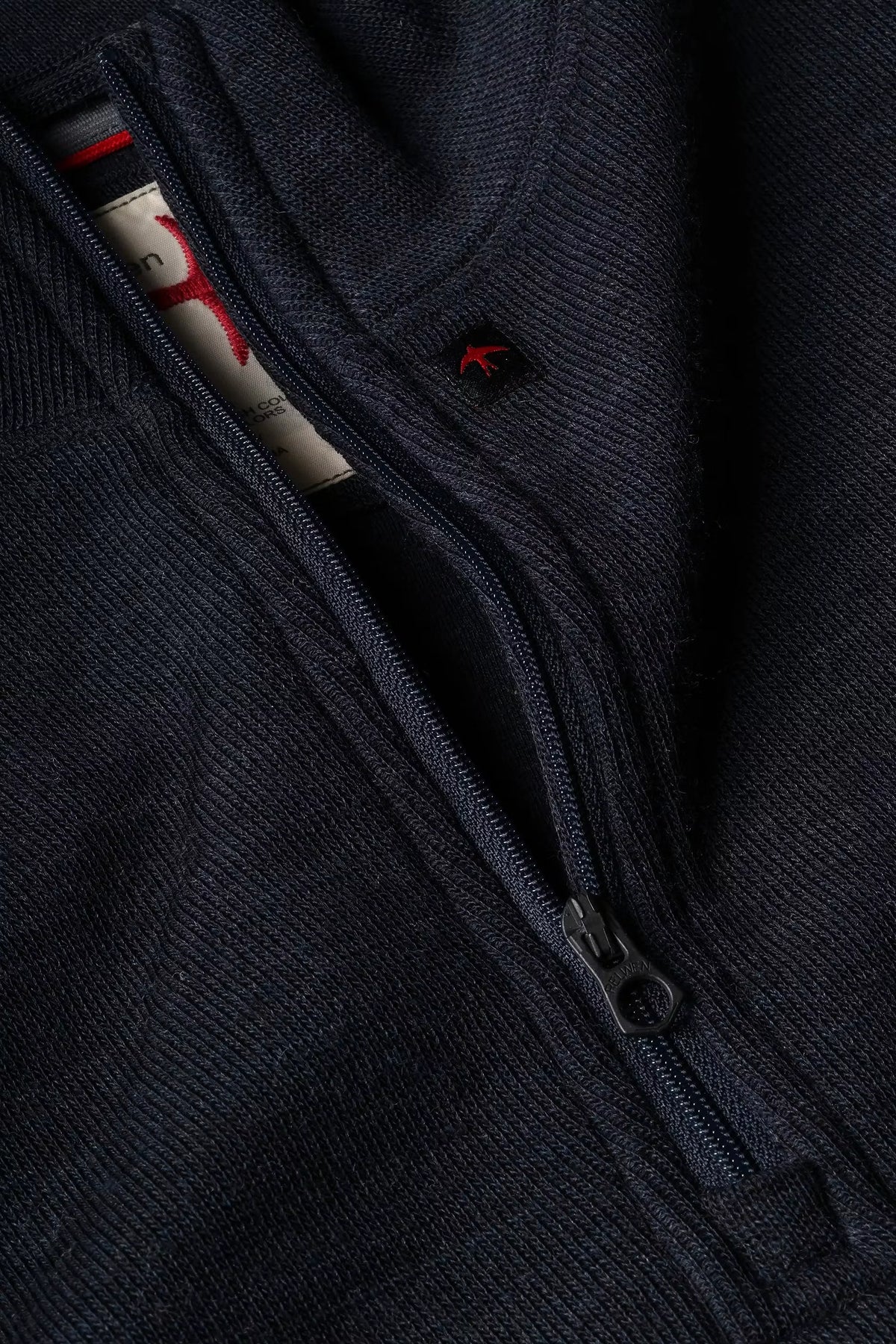 Wool Cotton Quarter Zip