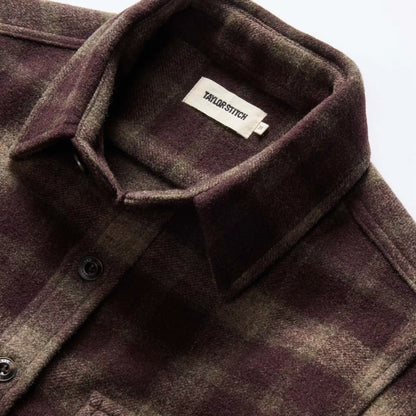 The Maritime Wool Shirt Jacket