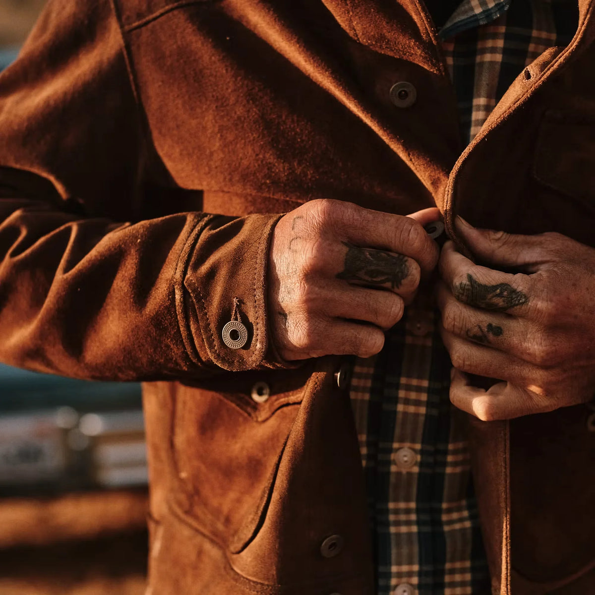 Alston Roughout Suede Jacket