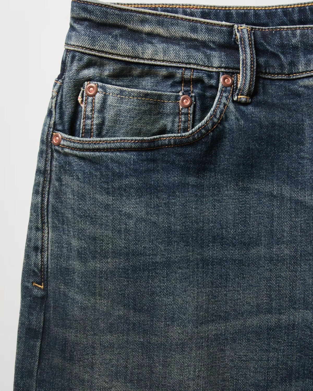 Stretch Selvedge Denim - HB Straight