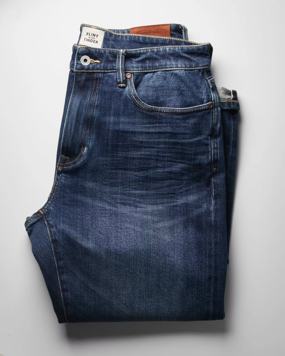 Stretch Selvedge Denim - HB Straight