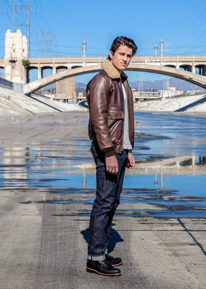 Buffalo Bomber Leather Jacket