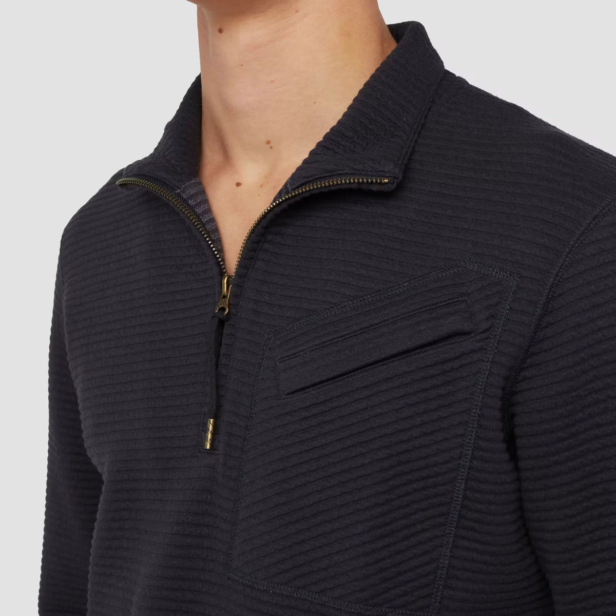 Quilted Half-Zip