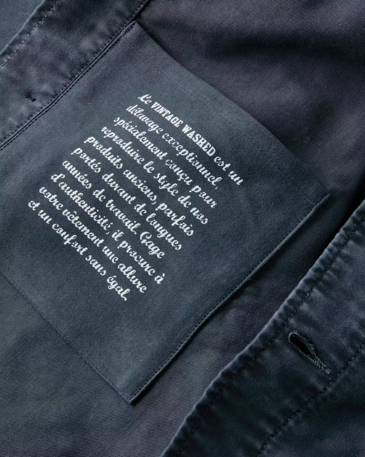 French Work Chore Jacket