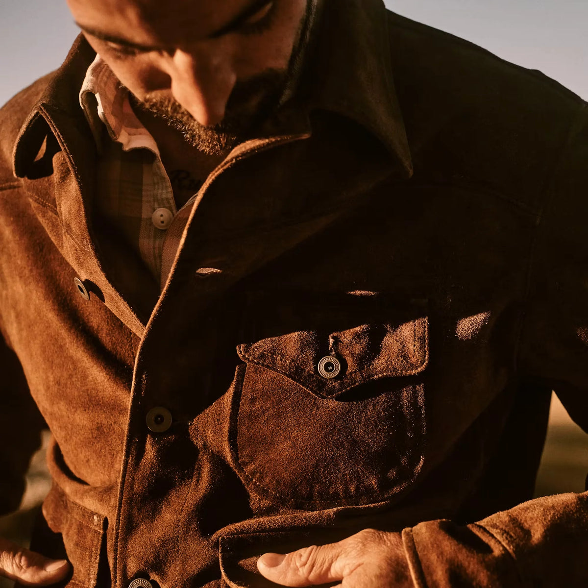 Alston Roughout Suede Jacket