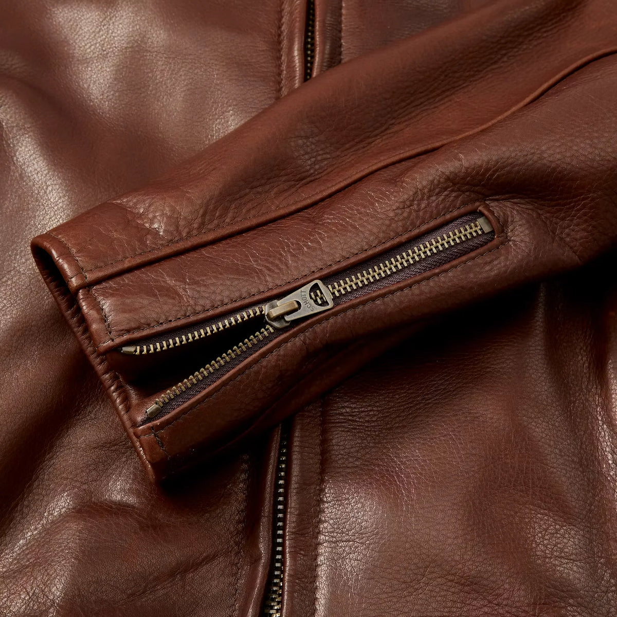 Cafe Natural Leather Jacket