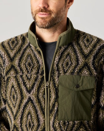 Retro Pile Fleece Jacket