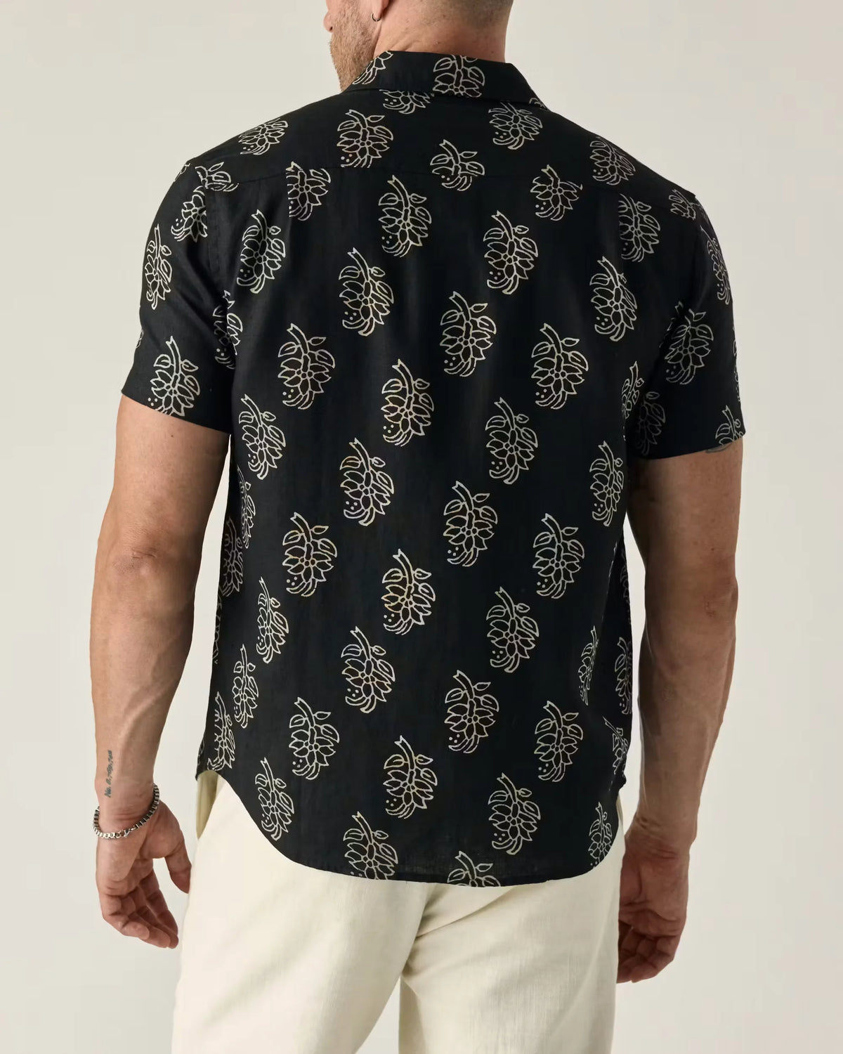 Short Sleeve Isles Linen Shirt