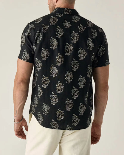 Short Sleeve Isles Linen Shirt