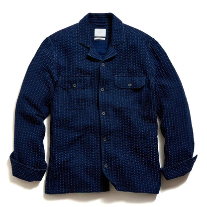Pin Dot Dobby Two Pocket Overshirt