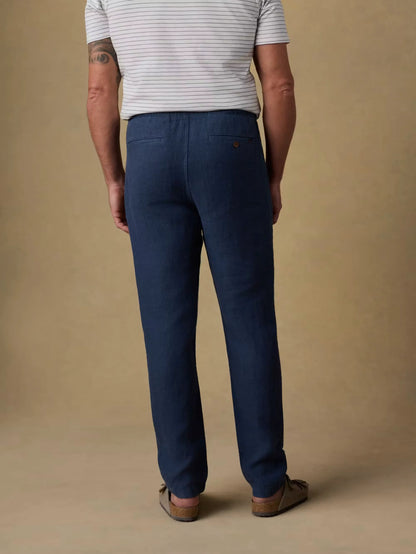 Linen Drawstring Pant