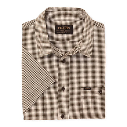 Short Sleeve Chambray Shirt