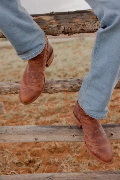 Cartwright Goat Leather Western Boot