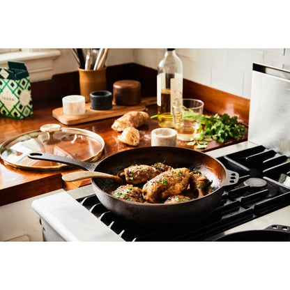 No. 11 Deep Skillet with Glass Lid