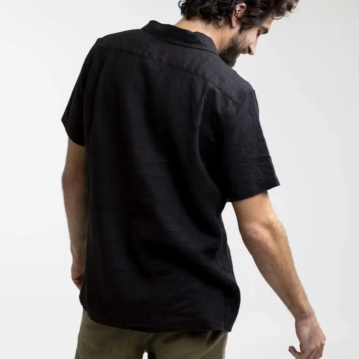 Classic Linen Short Sleeve Shirt