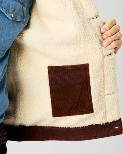 Sherpa-Lined Trucker Jacket