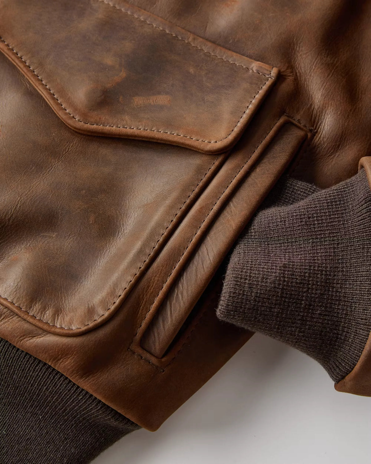 A-2 Lightweight Leather Jacket