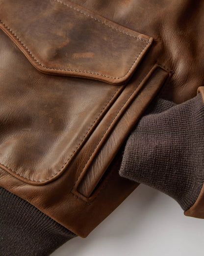 A-2 Lightweight Leather Jacket