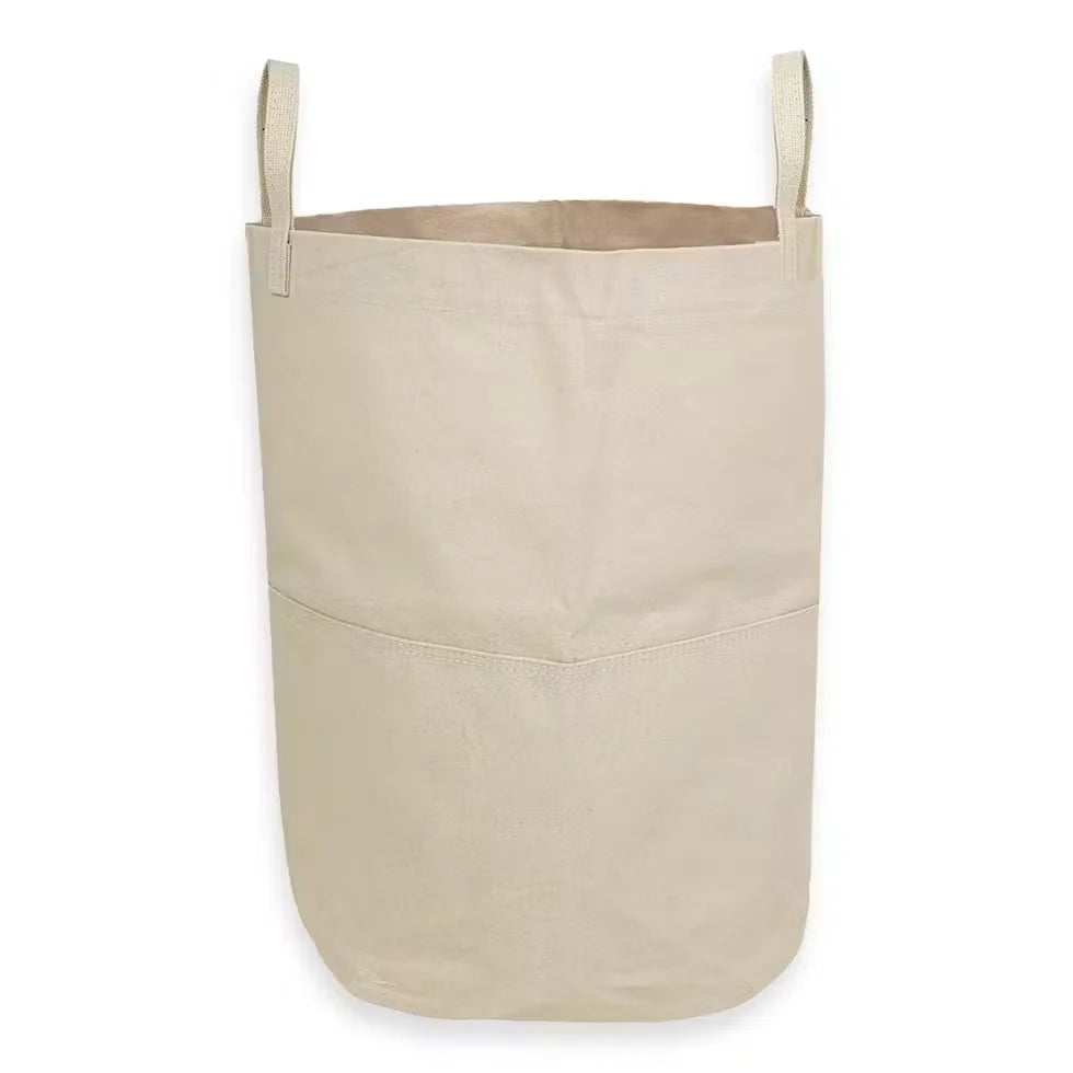 Tall Canvas Storage Bin
