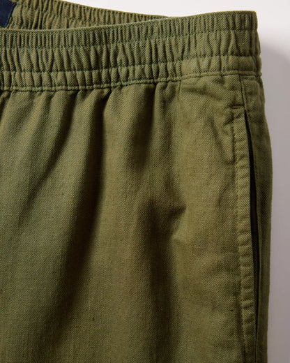 Cotton-Linen Drawstring Pant