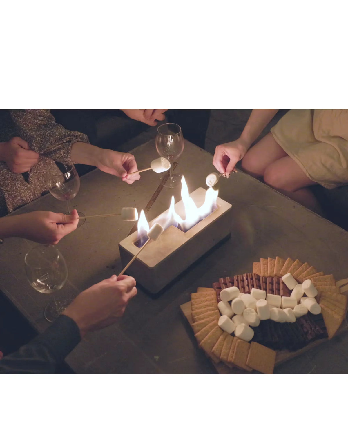 XL Personal Concrete Fireplace
