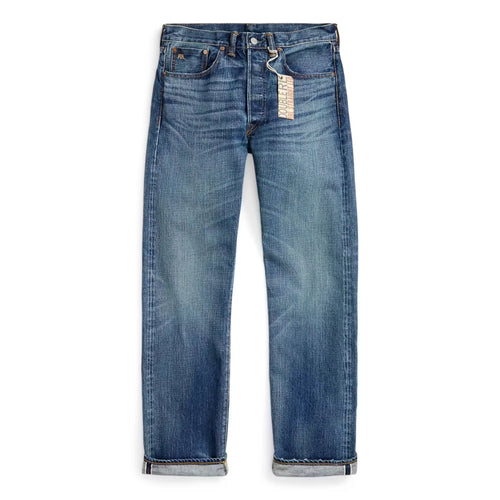 Straight Fit Selvedge Denim Jeans