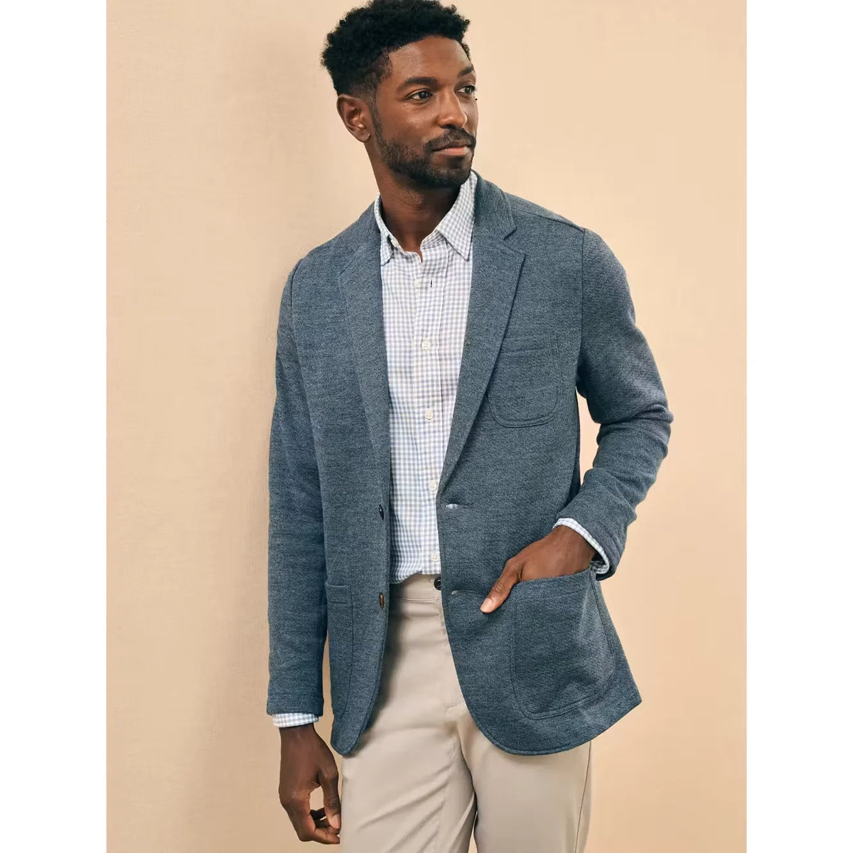 Inlet Knit Blazer