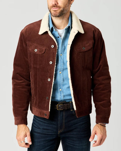 Sherpa-Lined Trucker Jacket