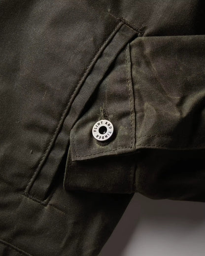 Flannel-Lined Waxed Trucker Jacket - Tall
