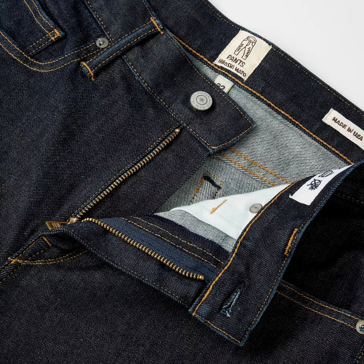 The Hammer Straight Stretch Selvedge Denim Jeans