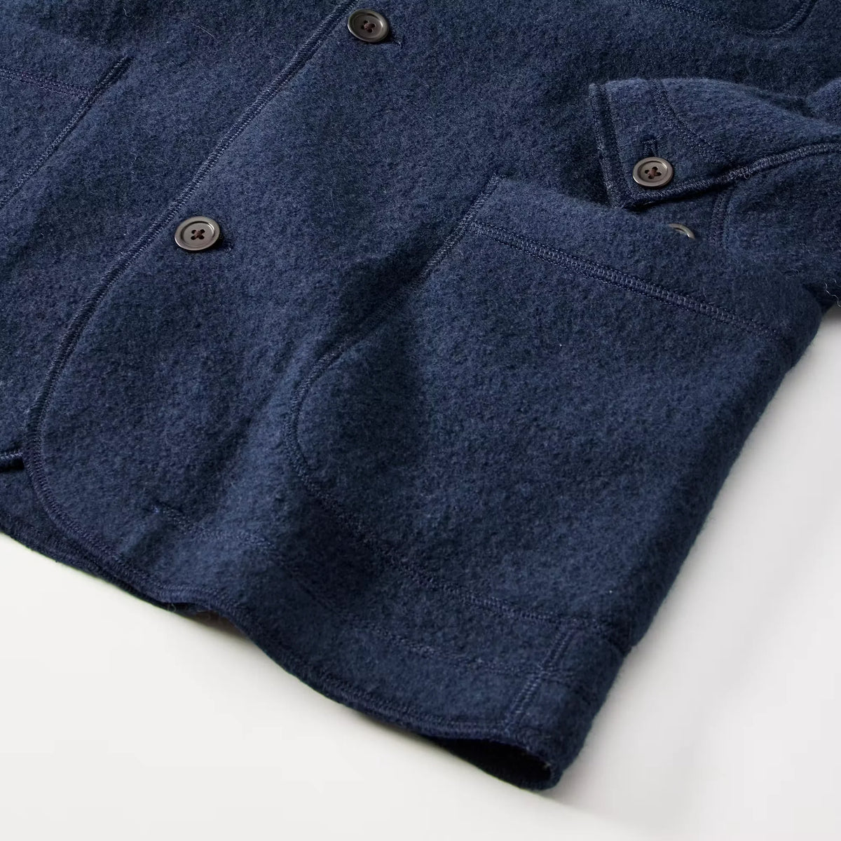 Boiled Wool Chore Blazer