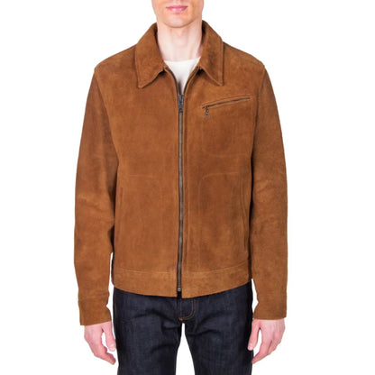 Roughout Leather Suede Jacket