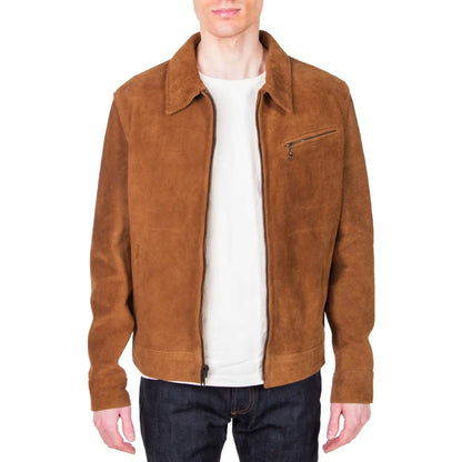 Roughout Leather Suede Jacket