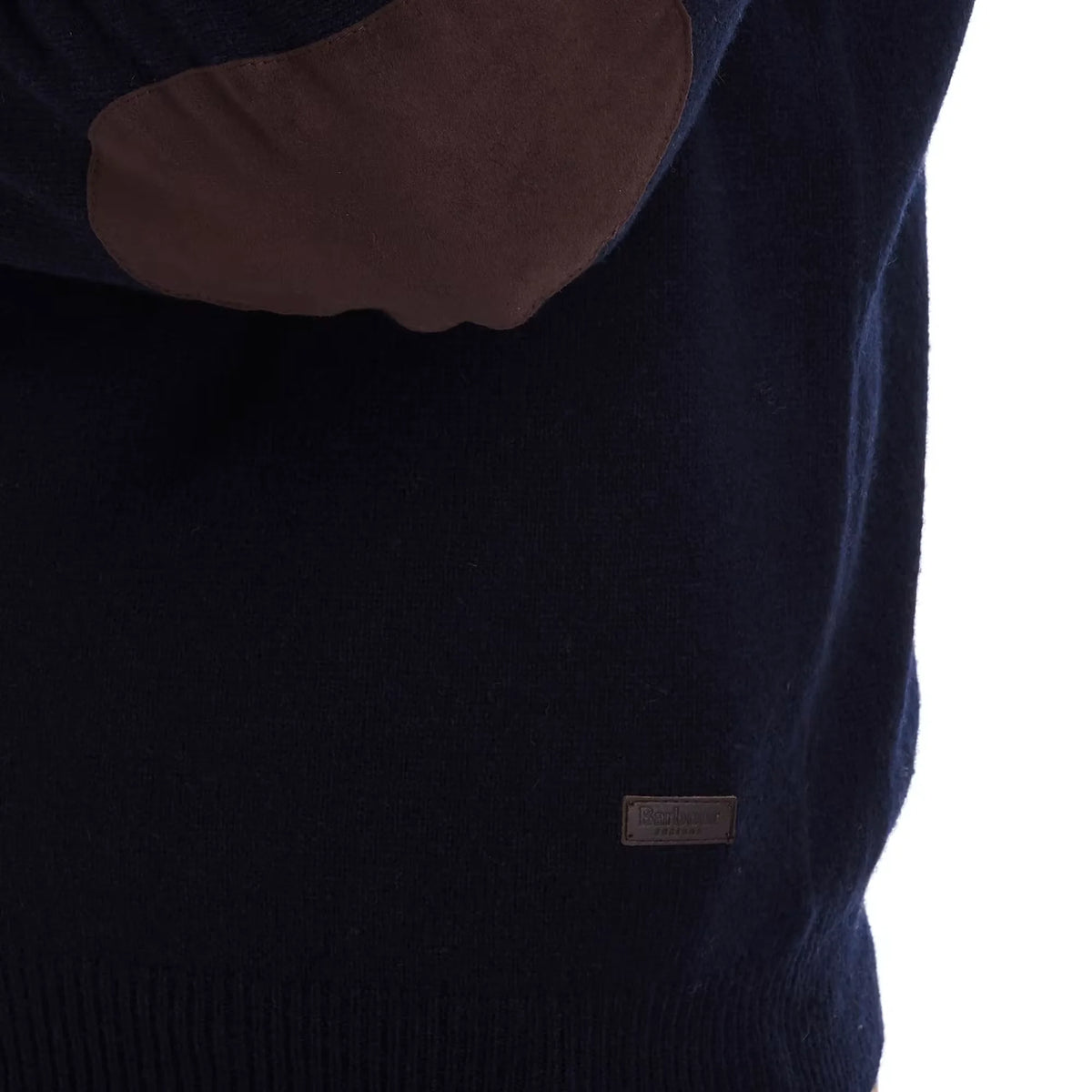 Essential Patch Half Zip Sweater