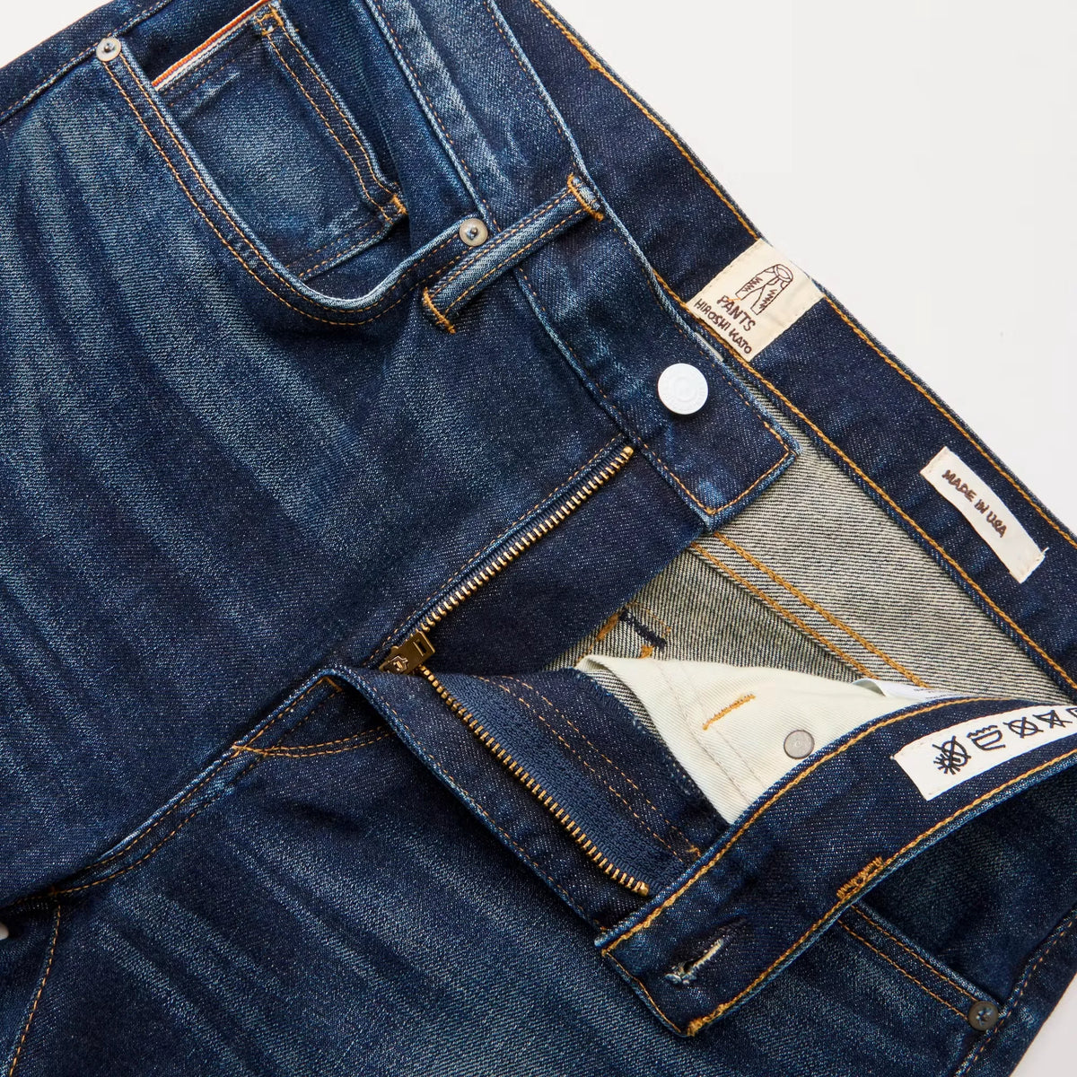 The Scissors Slim Tapered Stretch Selvedge Denim Jeans