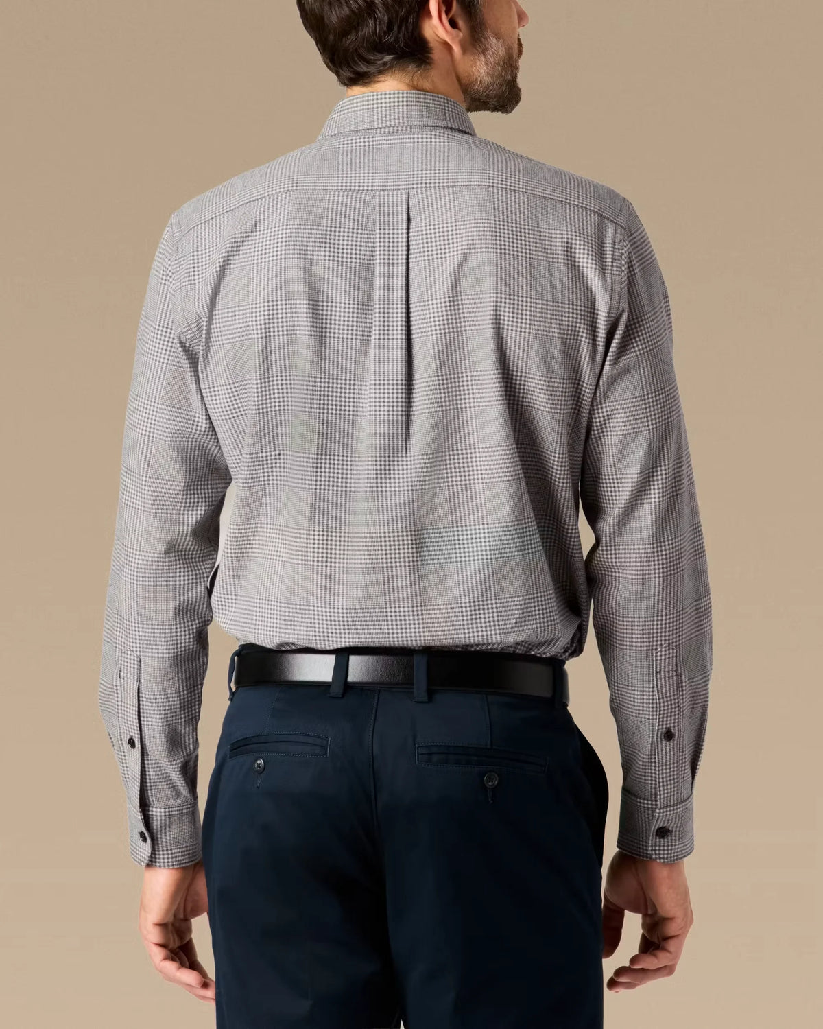 Brushed Woven Dress Shirt