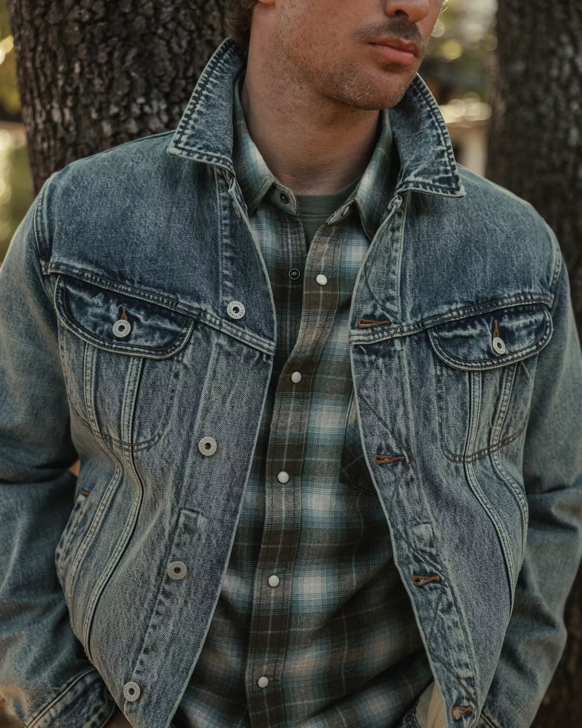 Selvedge Denim Trucker Jacket