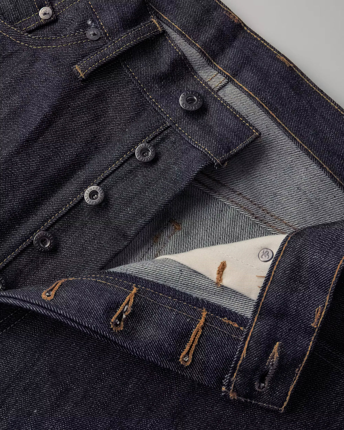 Relaxed Straight Selvedge Denim Jeans