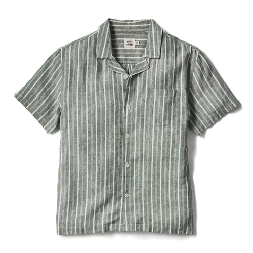Cotton-Linen Camp Shirt