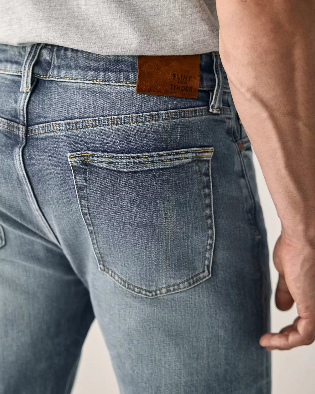 Stretch Selvedge Denim - HB Straight