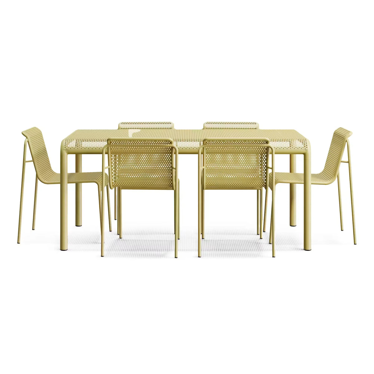 Perf Dining Set (Table + 6 Chairs)